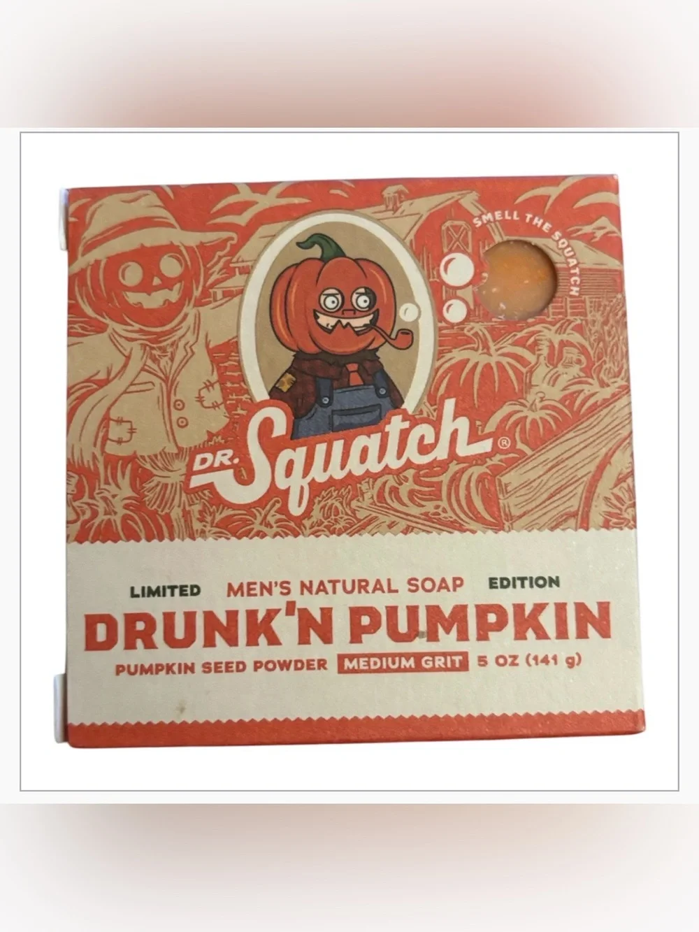 Dr. Squatch | Bundle Limited Edition Drunk’N Pumpkin Men’s Natural Soaps NWT 2